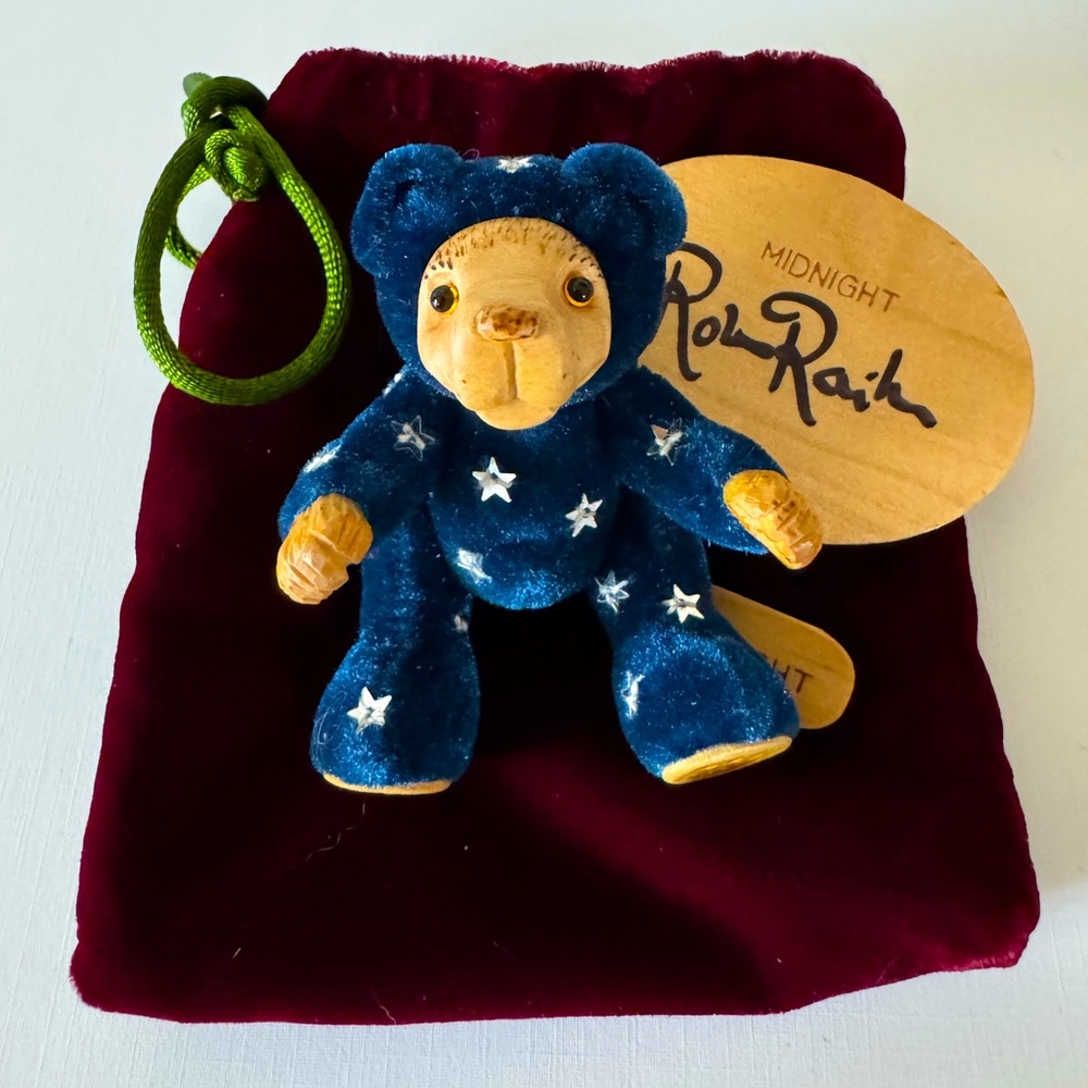 Rare Robert Raikes Collectibles Wee Itty Bitty Midnight Bear